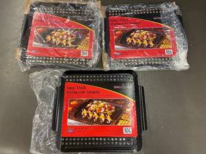Non-Stick Barbecue Toppers (Lot of 3)