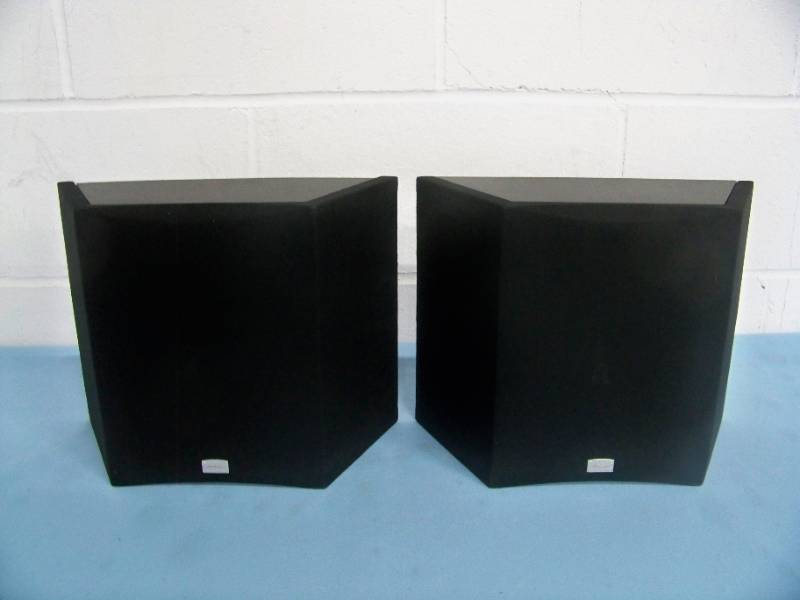(2) Phase Technologies V-Surround-II 2-Way Switchable BipoleDipole Surround Speakers - Black - NEW IN BOX