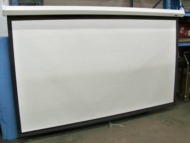 DA-LITE 118 Diagonal Model C Manual Pull with CSR Projection  Movie Screen