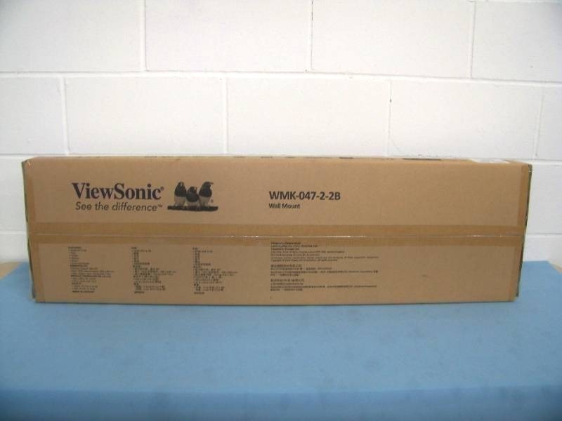 ViewSonic WMK-047-2-2B Heavy-Duty Wall Mount - NEW IN BOX