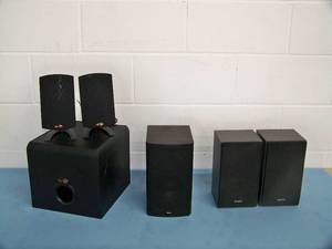 Various Klipsch, Boston Acoustics and Sony Speakers