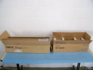 (2 Pairs) Television Speakers (SP-M40 and SP-421S) - NEW IN BOX