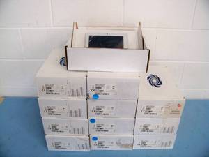 (12) Crestron TSW-760 (TSS-7-W-S) 7 Touchscreen Room Schedulers - NEW IN Original Open Boxes