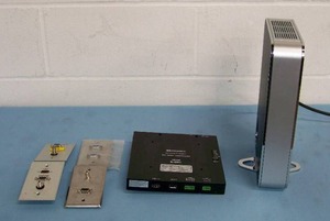 Polycom CX 5500 Codec, Crestron DM Room Controller and various Wall Plates