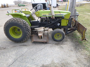 Yanmar Tractor with Deck and Plow