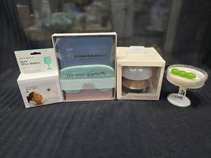 Spa Candel Mask Wine HolderClock Lamp