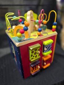 Used Activity Wooded Block