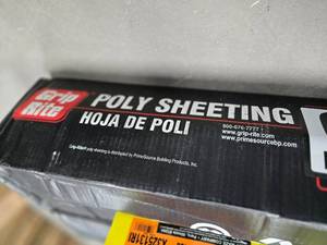 6 mil Poly Sheeting 16 x 100 Black