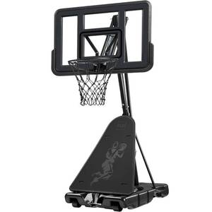 Adjustable 4.4-10ft Basketball Hoop, w Shatterproof Backboard, Ball Return, Retail $229.00