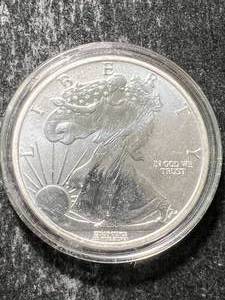 1 TROY OZ .999 FINE SILVER GULF OF AMERICA ROUND IN AIRTITE