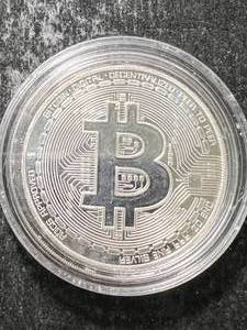 1 TROY OZ .999 FINE SILVER BITCOIN ROUND IN AIRTITE