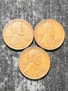1929P-D-S US WHEAT CENTS