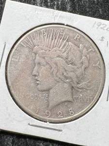 1928-S US PEACE SILVER DOLLAR