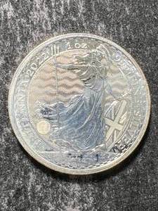 2022 BRITTANIA 1 TROY OZ .999 FINE SILVER