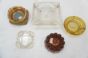 Vintage Glass Ashtrays