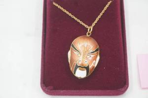 120 12K Cloisonne Pendant