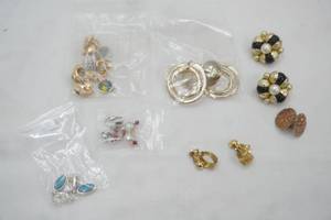 Jewelry Lot Clip Earrings