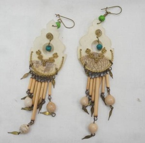 Jewelry Lot Handmade Artisan Dangle Earrings