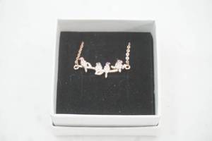 Jewelry Lot pendant Necklace. birds on a Branch