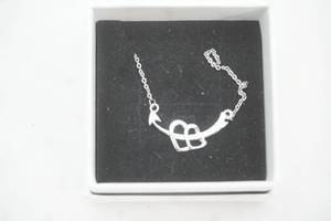 Jewelry Lot pendant Necklace, hearts & arrow