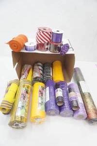 Box of NEW Ribbon & Mesh