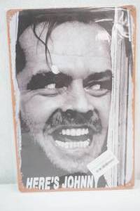 12x8 NEW Metal Sign Heres Johnny Jack Nicholson The Shining