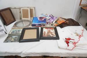 NEW Curtains, Decor, Picture Frames, Ornate Frame Round Mirror