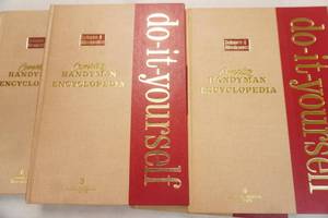 Vintage 1975 Complete Handyman do-it-yourself Encyclopedia Collection. Science & Mechanics