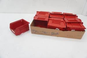 (12ct) Quantum Stacking Hardware Organizing Bins