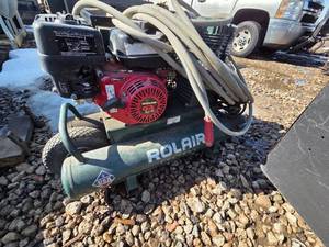 Rolair Systems Gas-Powered Air Compressor - Honda GX200 Engine