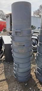 Set of 10 Rubbermaid Salt BinsGarbage Cans
