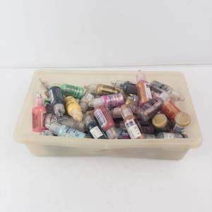 Liquid Pearls Assorted Glitter Craft Paint Bottles - 12 oz Dropper (Multi-Color)