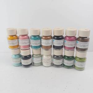 Martha Stewart Crafts Flocking Powder & Microbeads Color Set - 12 Jars