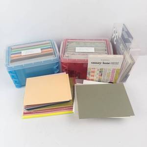Sunny Lane Patterned Paper Collection & Lots of Assorted Cardstock