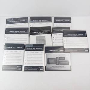 Stampin Up Ornate Layers Dies - 8 Dies, Largest 5-12 x 4, 152726