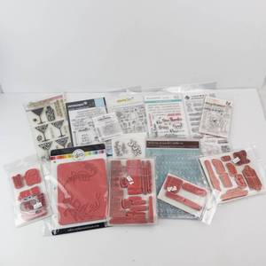 Martha Stewart Crafts Clear Stamps - Assorted Card-Making Sentiments & Letters & More