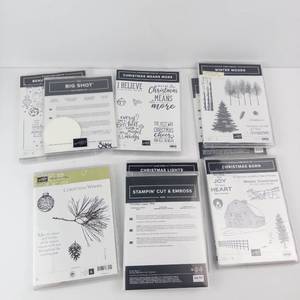 Stampin Up Christmas Stamp Sets (8-Pack)