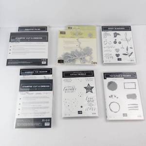 Stampin Up Stamp Sets (Lot of 9) Paradise Palms, Berry Blessings, Little Twinkle