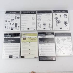 Stampin Up Cling & Photopolymer Stamp Sets with Dies - Mixed Collection