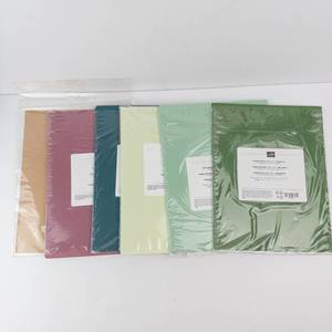 Stampin Up Cardstock Assortment - 8.5 x 11 - 6 Colors - 24 Sheets Each
