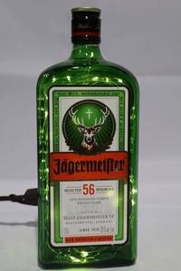 Jgermeister LED Bottle Lamp - Decorative Lighted 1L Bottle