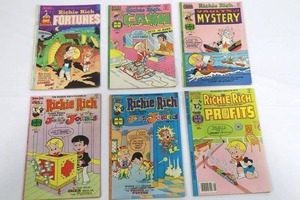 1970s Richie Rich Comics - (Lot of 6)