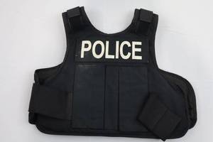 Police Body Armor Vest Carrier P-32M - 24W x 19H - Used