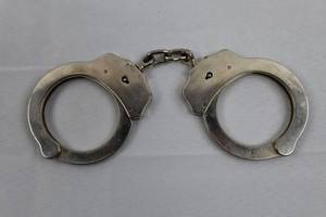 Pearless Handcuffs - Vintage Pair with Chain - Made in USA - No Key