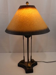 Wildwood Vintage Golf Lamp - 27in Brass, 3-Way Bulb, Golf Ball Center
