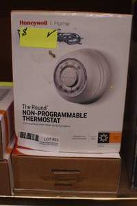 Round Heat only thermosat