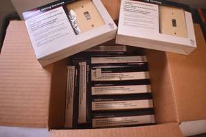 Ivory Single Gang Wall Plates