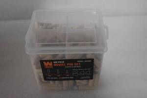 400 pc dowel pin set...
