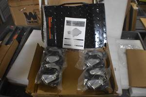 WEN 73017T 3000-Pound Capacity Vehicle Dollies with Brakes, Two Pack