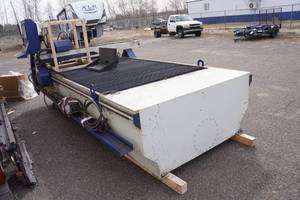 Machitech Automation Silver Cut 5' x 10' CNC Plasma Cutting Table